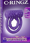 Vibrating Prolong Performance Ring - Purple (Pipedream - Fantasy C-Ringz)