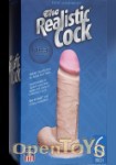 The Realistic Cock - UR3 Slim - 6 Inch  - White (Doc Johnson)