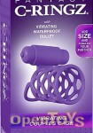 Vibrating Couples Cage - Purple (Pipedream - Fantasy C-Ringz)