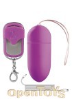 Rechargeable Vibrating Egg Purple - Big Size (Shots Toys)