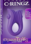 Venus Silicone Love Ring - Purple (Pipedream - Fantasy C-Ringz)