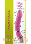 Ridgy Ridge Vibrator - Pink (Scala - ToyJoy)