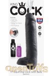 Squirting Cock - 11 Inch - Black (Pipedream - King Cock)