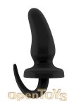 No. 15 Butt Plug Rubber - 6 Inch - Black (SONO)