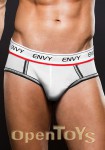 Lowrise Mesh Brief M/L - White (Baci - Envy)