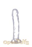 Realistic Cock - 8 Inch - Transparent (RealRock)