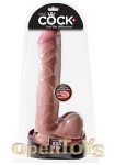 Dual Density Cock with Balls - 12 Inch - Skin (Pipedream - King Cock)