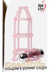 Couples Power Cage - Pink (Adam & Eve)