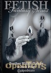 Feather Nipple Clamps and Anal Plug (Pipedream - Fetish Fantasy Series)