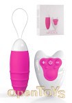 7 Speed Silicone Love Egg - Pink (Shots Toys)