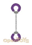 Furry Ankle Cuffs - Purple (Shots Toys)