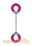 Furry Ankle Cuffs - Pink (Shots Toys)