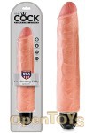 10 Inch Vibrating Stiffy - Skin (Pipedream - King Cock)