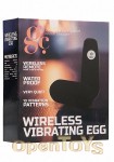 Wireless Vibrating Egg - Black (Shots Toys - GC)