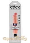 7 Inch Vibrating Stiffy - Skin (Pipedream - King Cock)