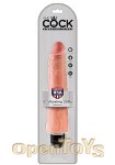 9 Inch Vibrating Stiffy - Skin (Pipedream - King Cock)