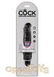 7 Inch Vibrating Stiffy - Black (Pipedream - King Cock)