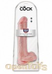13 Inch Cock - with Balls - Flesh (Pipedream - King Cock)