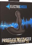 E-Stimulation Vibrating Prostate massager - Black (Shots Toys - ElectroShock)