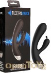 E-Stimulation Rabbit Vibrator - Black (Shots Toys - ElectroShock)