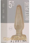Butt Plug - Basic - 5 Inch - Glass (Shots Toys - Plug and Play)