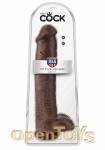 15 Inch Cock - with Balls - Brown (Pipedream - King Cock)