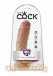 8 Inch Cock with Balls - Tan (Pipedream - King Cock)