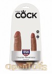 Small Double Penetrator - Tan (Pipedream - King Cock)