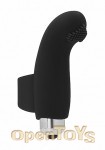 Basile - Finger Vibrator - Black (Shots Toys - Simplicity)