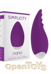 Nanci - Hand-Hold-Vibe - Purple (Shots Toys - Simplicity)