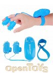 Neon Magic Touch Finger Fun - Blue (Pipedream)