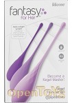 Kegel Train-Her Set - Purple (Pipedream - Fantasy for Her)