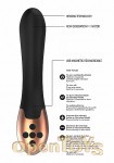 Heating Vibrator - Posh - Black (Shots Toys - Elegance)