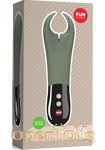 Manta Vibrating Stroker - moss green/black (Fun Factory)