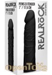 Penis Extender - 17,5 cm - Black (RealRock)