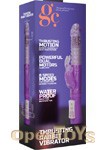 Thrusting Rabbit Vibrator - Purple (Shots Toys - GC)