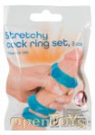 Stretchy Cock Ring Set - 3 Stück (You2Toys)