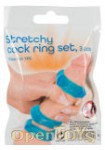 Stretchy Cock Ring Set - 3 Stck (You2Toys)