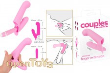 Couples Choice Vibrating Finger Extension 