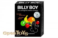 Billy Boy Kondome farbig, aromatisiert - 3er Pack 