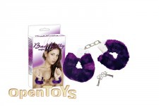 Handcuffs purple 