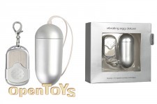 Vibrating Egg Deluxe Silver - Big Size 