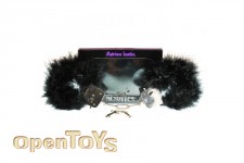 Menotte Plume Handschellen Black 