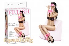 Bow-Tie Bondage Kit - Light Pink 