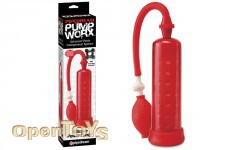 Silicone Power Pump - Red 