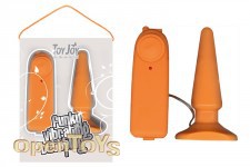 Funky Vibrating Buttplug - orange 