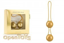 Pleasure Ball Deluxe Gold Double 