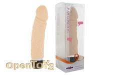 Silicone Classic Original Vibrator - Nude 