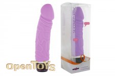 Silicone Classic Original Vibrator - Purple 