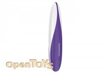 F11 Vibrator - White/Purple 